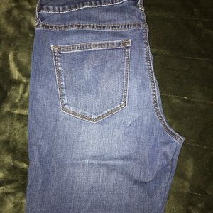 Sonoma dark wash skinny jeans
